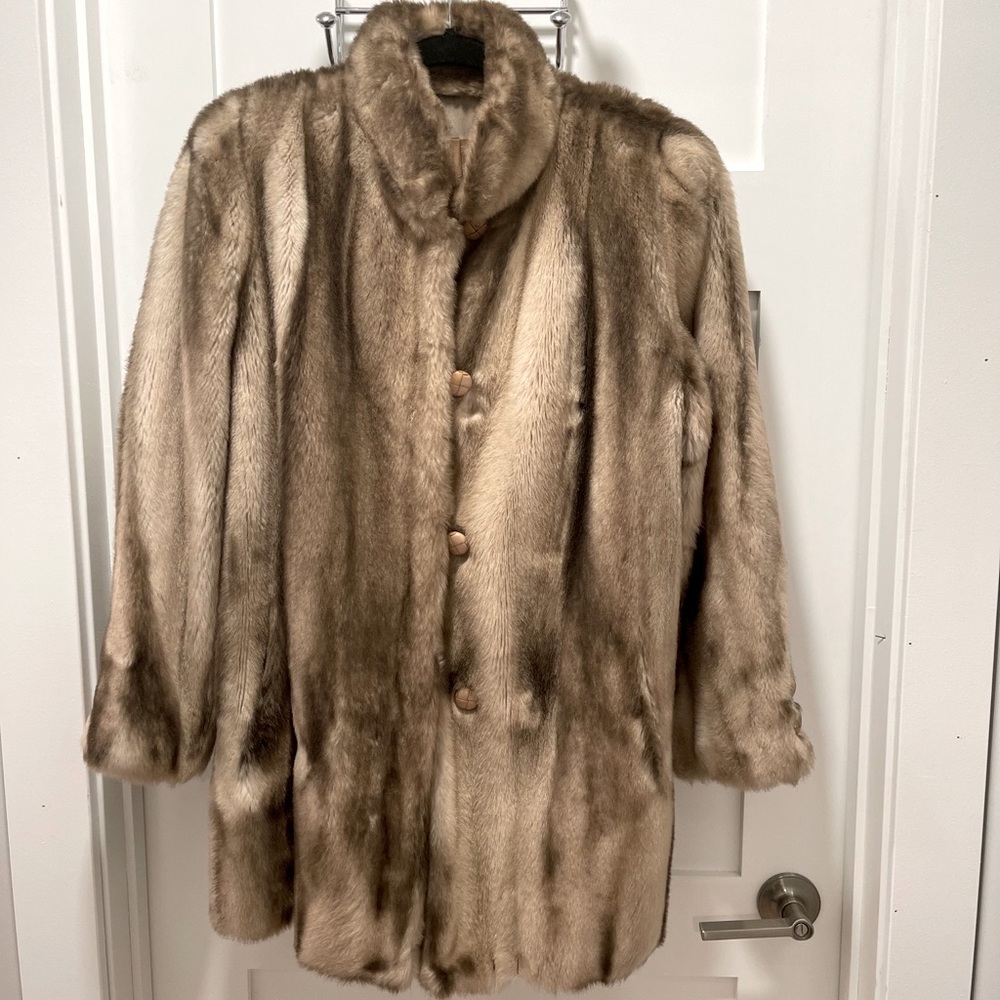Faux Fur Jacket - Mincara styled by Russel Taylor.